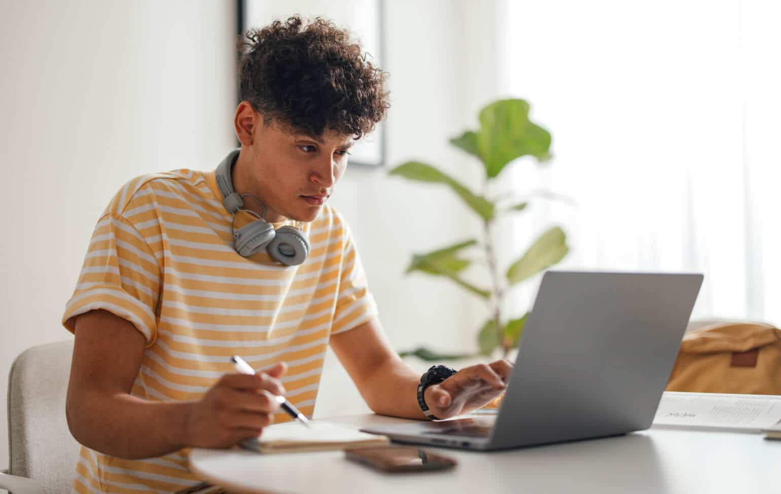 Online high school student