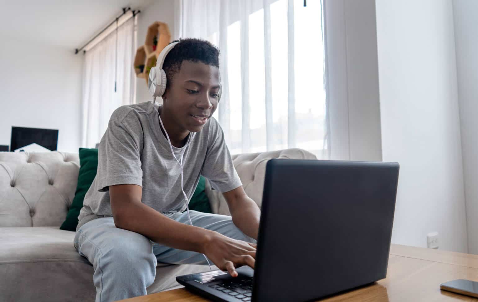 Online high school student