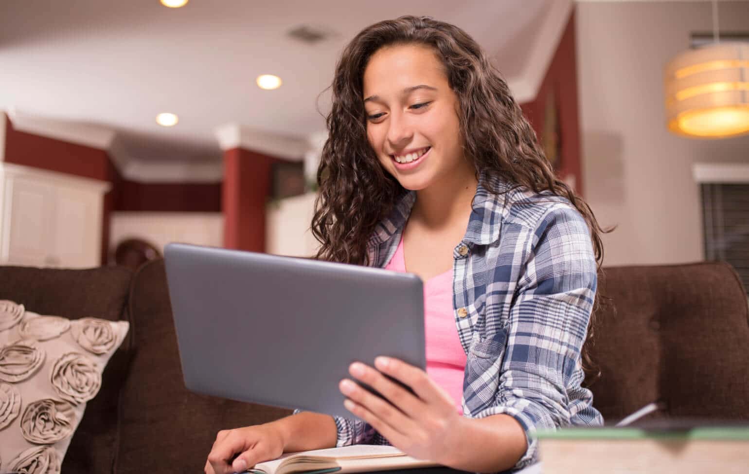 Student learning online