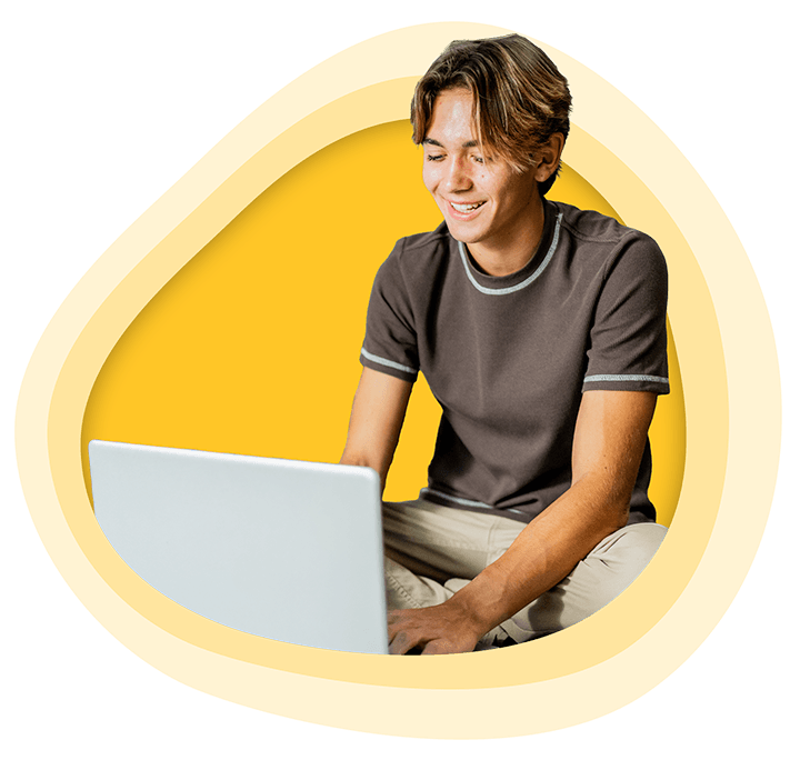 Student learning online